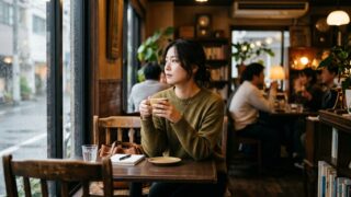 11 woman cafe